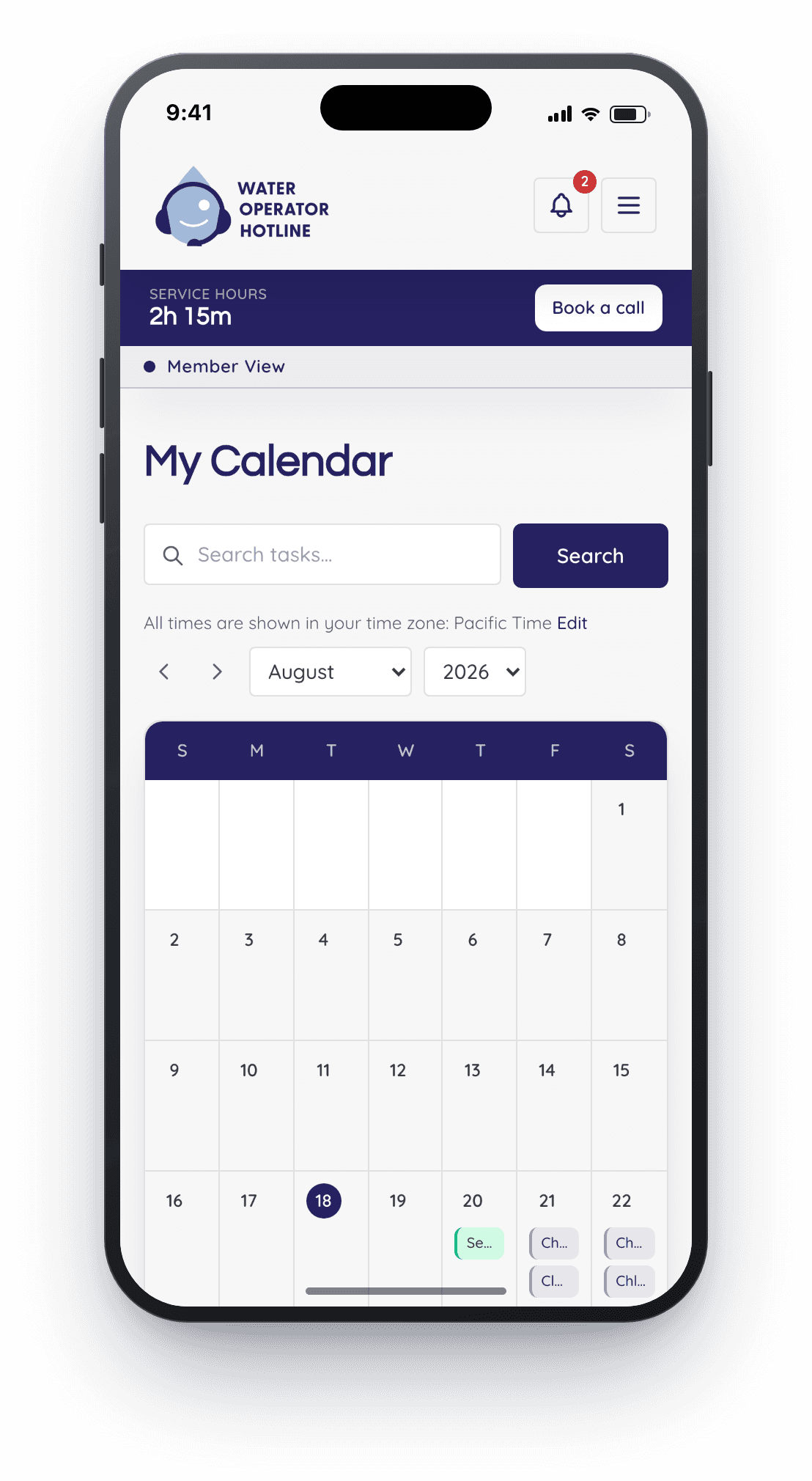 A year of sampling and maintenance on a phone, generated rather than typed in